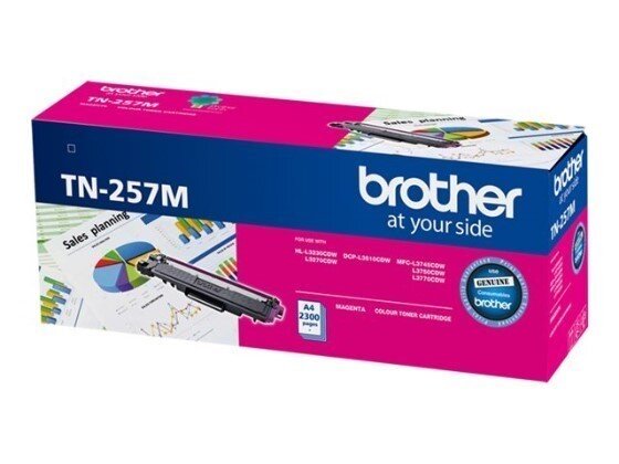 Brother TN 257M Magenta High Yield Toner Cartridge-preview.jpg